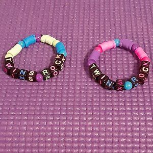 TWINS ROCK Wristbands